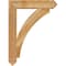 Ekena Millwork Thorton Arts & Crafts Rough Sawn Bracket, Western Red Cedar, 4"W x 24"D x 32"H BKT04X24X32THR03RWR - alternate 3